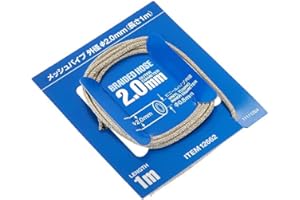 TAMIYA 12662 – 1:6/1:12/1:24 Tuyau en Tissu 0,8 x 2,0 mm 1 m