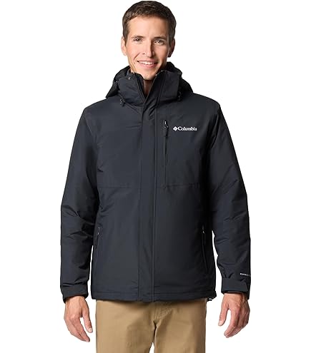 Columbia Men's Standard Hikebound II Jacket, Dark Stone/Delta