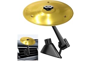 KUNAXKU Mini Cymbale de Voiture (Or)