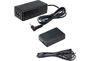 Hisewen ACK-E12 AC Power Adapter DR-E12 DC Coupler LP-E12 Dummy Battery Kit für Canon EOS M2, EOS M10, EOS M50, EOS M50 Mark ii, EOS M100, EOS M200 Kameras.