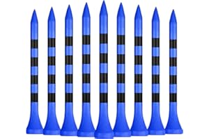 LIKOSO Golf Tees de Madera Paquete de 100,83mm/70mm/54mm/38mm