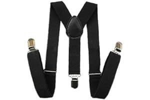 AMOYER Hosenträger Für Frauen Elastic Einstellbare Y-back X-back Lederbesatz