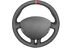 MEWANT Couvre Volant pour Renault Clio 3 2005-2012 / Accessoires pour Renault Clio