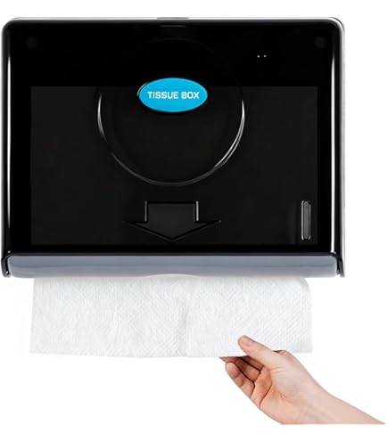 Countertop Multifold Paper Towel Dispenser In Dark Walnut - Bamboo Wood