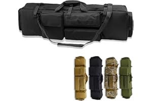 SJASD Waffentasche fiur Langwaffen,M249-Gewehr-Gewehr-Beutel-SchießenAufbewahrungsbehälter,Taktische Waffentasche Armee Airsoft,Outdoor Schulter Rucksack - 100cm/39