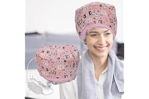 SONEW Cuffia Riscaldante per Capelli con Trattamento Termico a Olio, Cappello Staccabile per Vaporizzatore (EU)