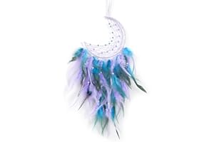 LONNALEE Acchiappasogni, Handmade - Acchiappasogni, sensore dei sogni per camera da letto, casa, decorazione da parete, decorazione per ragazze, bambini, regalo, regalo di compleanno