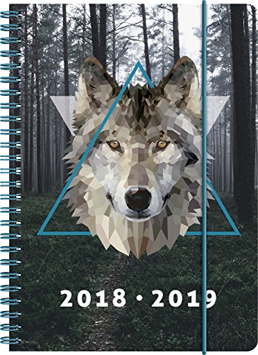 Preisvergleich Produktbild Brunnen 1072985079 Schülerkalender Wolf, 2018 / 2019