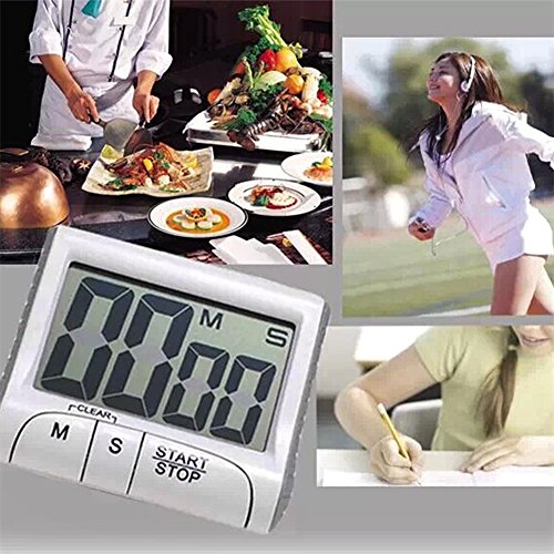 Patgoal elektronischer Timer mit Stoppuhr LCD Display - 3