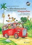 Image de Die Rhythmusreise mit dem roten Klapperbus: ... zum Singen, Zuhören, Erzählen und Mitklatschen. Li