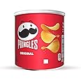 Pringles Original Flavour - Classic Salted Potato Chips - 40gm - Crispy Snack - Crunchy Snack Food for Movies, Games & More - On-the-Go Can