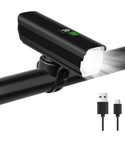 Set fietslampen VAYOX VA0073 VA0156 voor en achter POWERBANK | VAYOX