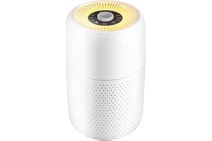 MELEDEN Small Air Purifiers for Bedroom with True HEPA13 Filters,Pet Air Purifier with Aroma Pad for Wildfires Smoke Pollen Dander,22dB Quiet Air Cleaners for Baby Room Office Dorm P60