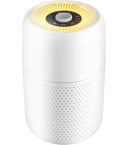 Dr.Prepare HEPA-luchtreiniger, stil, 15 dB, 360°-luchtinlaat, laag