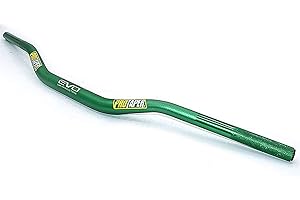 NALSA Motorcycle Handlebars,Motorbike Handlebar Motorcycle Handlebar For PRO Taper Pack Bar 1-1/8" Handle Bar Pads Grips Motocross Dirt Pit Bike CNC 28.5mm Adapter (Color : Green Bar Only)