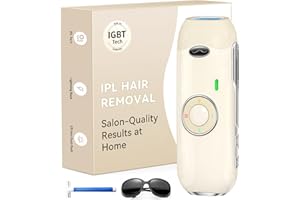 ‎HAARLOSY Haarlosy IPL Geräte Haarentfernung - Laser Haarentfernungsgerät Maximale Energie von 22J Schmerzfreie Ideal für Zuhause, Geeignet für Damen Herren am Körper, Gesicht, Achseln, Beinen (Beige)