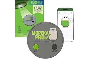 Mopeka Pro Check Sensor – Sensore magnetico senza fili per serbatoio propano – Indicatore di livello del serbatoio del gas propano elettronico per barbecue – Telecomando pronto per propano, butano e