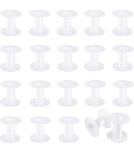 Bobines En Bois Vides - Lot De 15, 4 Cm De Long - Pour Enrouler Fil, Corde, Ruban - DIY, Organisation, Déco
