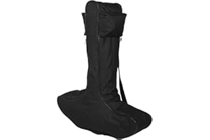 Joyzan Tactical Bow Holder Bag T Shape Adjustable Crossbow Bag with Small Zipper Pockets Crossbow Storage Bag with Backpack Straps for Archery Equipment