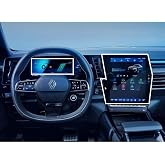 Mobilite Renault Austral/Rafale ile uyumlu 2025 2026 12 in&ccedil; (B&uuml;y&uuml;k Ekran) Multimedya ve G&ouml;sterge 2li Set 9H Nano Ekran Koruyu