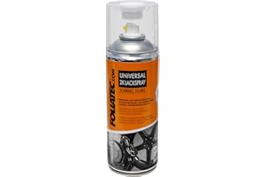 ‎FOLIATEC Foliatec Universal 2K Lackspray Spraydose Spray Sprühlack Hitzebeständig, schwarz glänzend, 400 ml