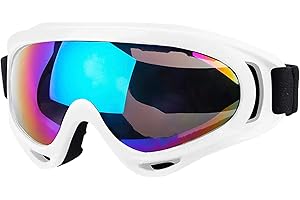 MaoMaoCha Ski Goggles Snowboard Goggles for Men Women Kids Cycling Motorcycle Snowmobile UV Protection Goggles Winter Snow Sports Glasses for Youth Adult Teens Boys & Girls