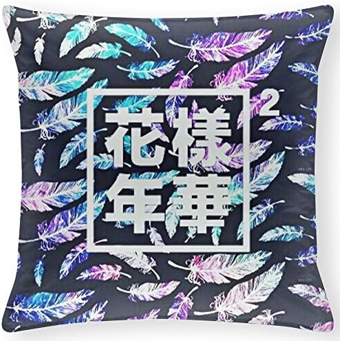 JHLKFDOODO Decorative Cushion 40x40 cm Cover Pillow Case Zippered Home Decor 16X16 Inch(Twin sides)