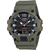 Casio Erkek yetişkin HDC-700-3A2VDF Kol Saati Yeşil Standart
