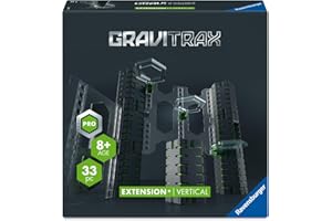 Ravensburger - GraviTrax Pro - Set d'extension Vertical 33 pièces - Circuit de Billes - Jeu de Construction créatif - Parcours de Billes à Construire - Dès 8 Ans - Version française - 22427