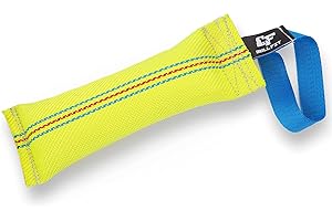 Bull Fit Szarpak dla psa 25 cm, z jedną rączką - Bardzo wytrzymała zabawka dla psów do treningu obronnego i kynologii sportowej - Mocny Szarpak wąż strażacki, Aport Dummy pływający