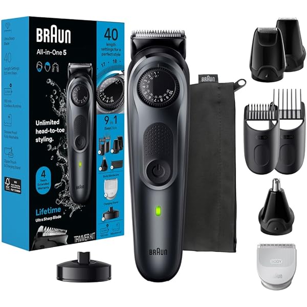 Braun All-In-One Style Kit Series 5 5490, Battery Powered 9