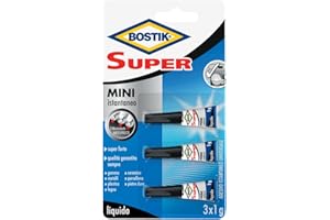 BOSTIK Colla Istantanea Universale Super Mini Blister 3 x 1 gr