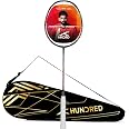Buy Hundred Graphite Powertek 2000 Pro Badminton Racket with Full Cover ...