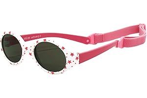 Kiddus Gafas de Sol para Bebé a partir de 0 meses. Filtro Solar UV400. Polarizadas. Sin BPA. Seguras, Resistentes, Ligeras. Garantía de por vida. Diseñadas en España