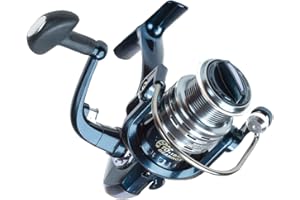 MIROEFISHING Angelrolle Expert1000 mit Schnur sofort einsatzbereit zum Spinnfischen - Ul-Fishing - Spoon Fischen schneller Einzug 11+1BB Typ