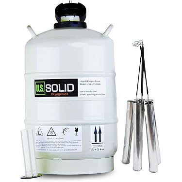 Dewar Termocilindrico Isotherm 1,5 Litri - Per Trasporto Azoto Liquido LN2 O CO2, Da -200°C A +200°C
