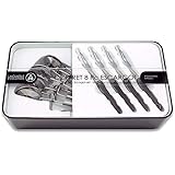 Laguiole Evolution - Schneckenset - Schneckenzange und -gabel - Schneckenverkostungsset - 8-teilig