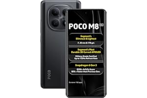 Poco M8 5G Carbon Black 6GB RAM 128GB ROM