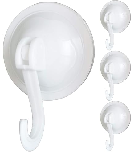 KingYH Ventosa Gancio 2 Pezzi Vuoto Ventosa Gancio Heavy Duty 5KG - Foto 6