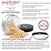 Aesthetica Banana Loose Setting Powder – Talc Free Setting Powder / Highlighter for a Superior Matte Finish - Flash Friendly – Includes Luxurious Velour Puff for Flawless Application