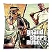 Produktbild Soft Cotton Decorative Sofa Square Pillowcase Grand Theft Auto V Hot Game GTA5 Throw Pillow Case For Kid 18x18in