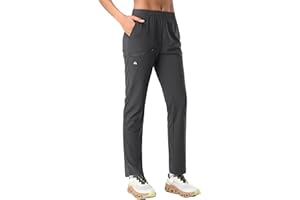 PIONEER CAMP Jogging Femme Lumière Pantalon Sport pour Femmes Freizeithose Taille Elastique Bas de Pantalons Sport Yoga UPF50+ avec 3 Poches