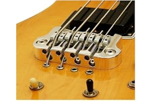 Hipshot 4 Saiten SUPERTONE Bass-Steg 3 Point – Chrom