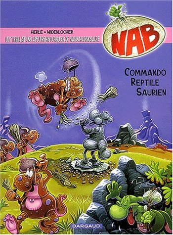 couverture de : Commando reptile saurien