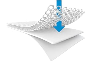 AeroSleep - Protezione per materasso traspirante per Mini Culla, misura: 30 x 73 cm (asta regolabile inclusa)
