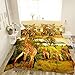 Produktbild 3D Giraffe Tier 299 Betten Kopfkissen, Steppdecke Bettbezug Set Einzel Queen King | 3D-Foto Bettwäsche, AJ Tapete UK Sieben
