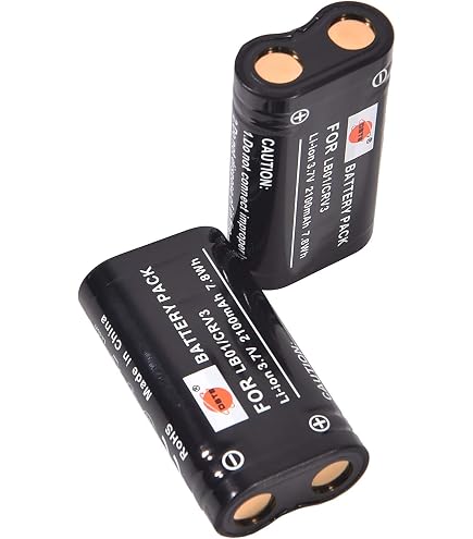 Batteria CRV3 RCRV3 Agli Ioni Di Litio 3V Per Pentax Nikon Olympus Kodak, Sostitutiva LB01 SBP1103