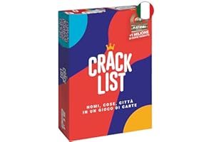 CRACK LIST – Gioco di Carte Divertente per Tutta la Famiglia | 2-8 Giocatori | Età 10+ | Durata: 30 Min | Gioco da Tavolo per Amici e Famiglie | Versione Italiana