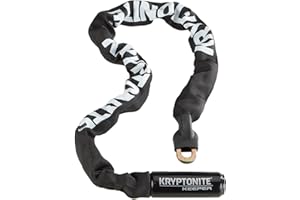 Kryptonite Keeper 785 Chaîne Intégrée | Antivol Vélo | Niveau de Sécurité 5/10 | Offre une Sécurité Élevée à Votre Vélo | Longueur 85 cm | Couleur Noire