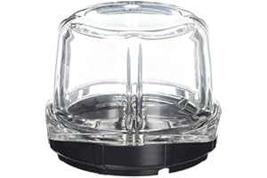 Magimix 17654 Attacco per fresa, vetro, nero/trasparente